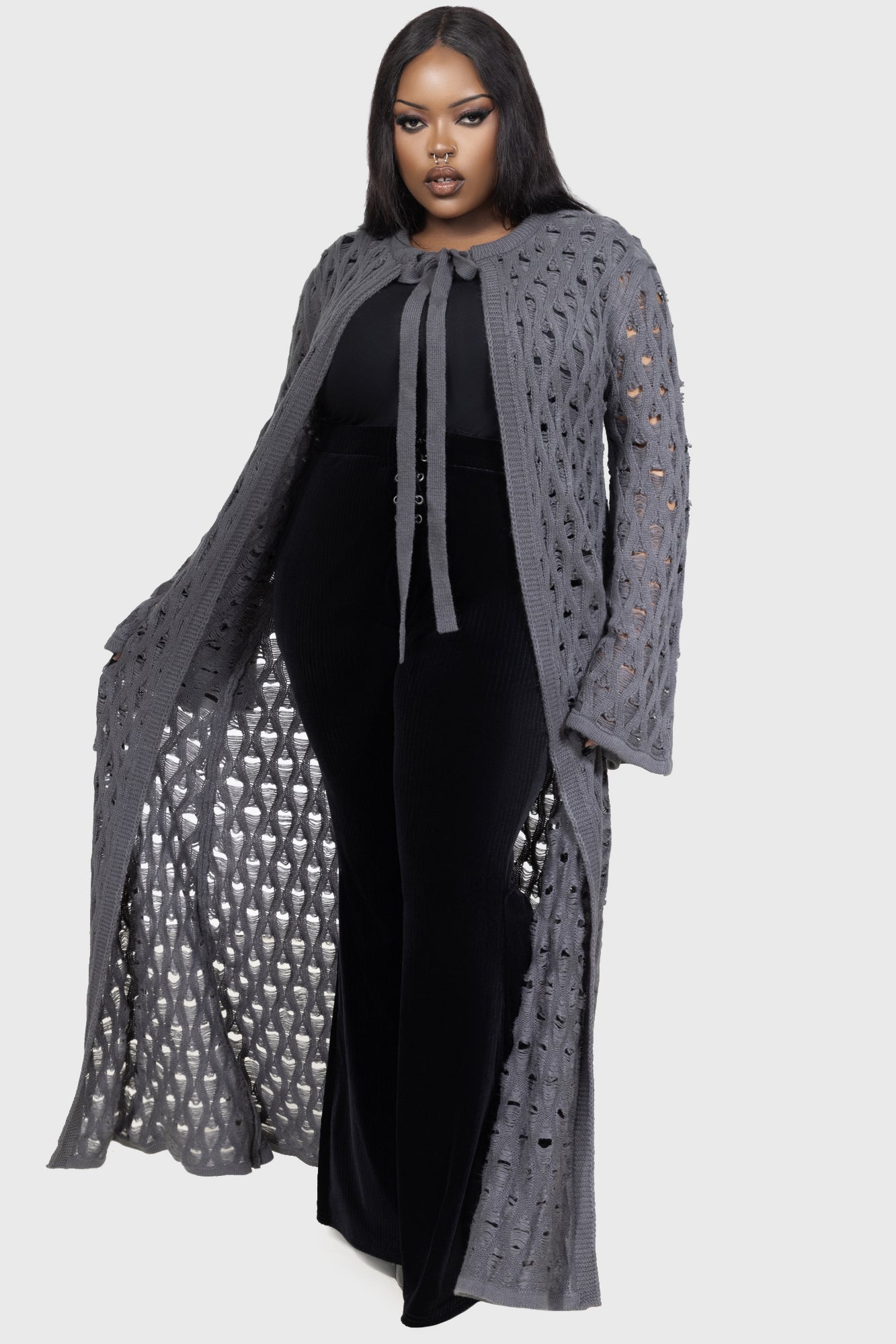 Nymeria Cardigan [GREY]