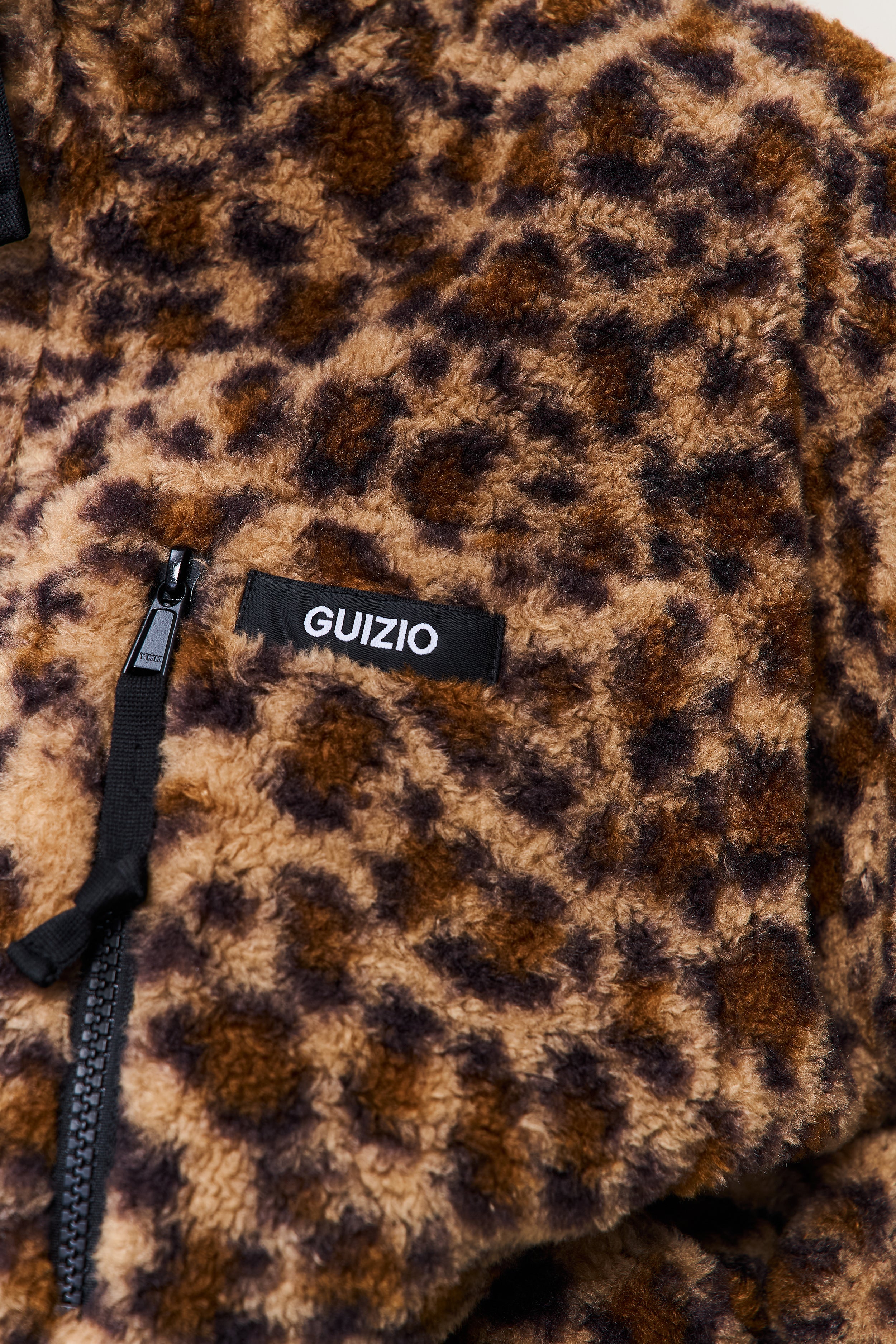 Guizio Sherpa Zip Up Jacket