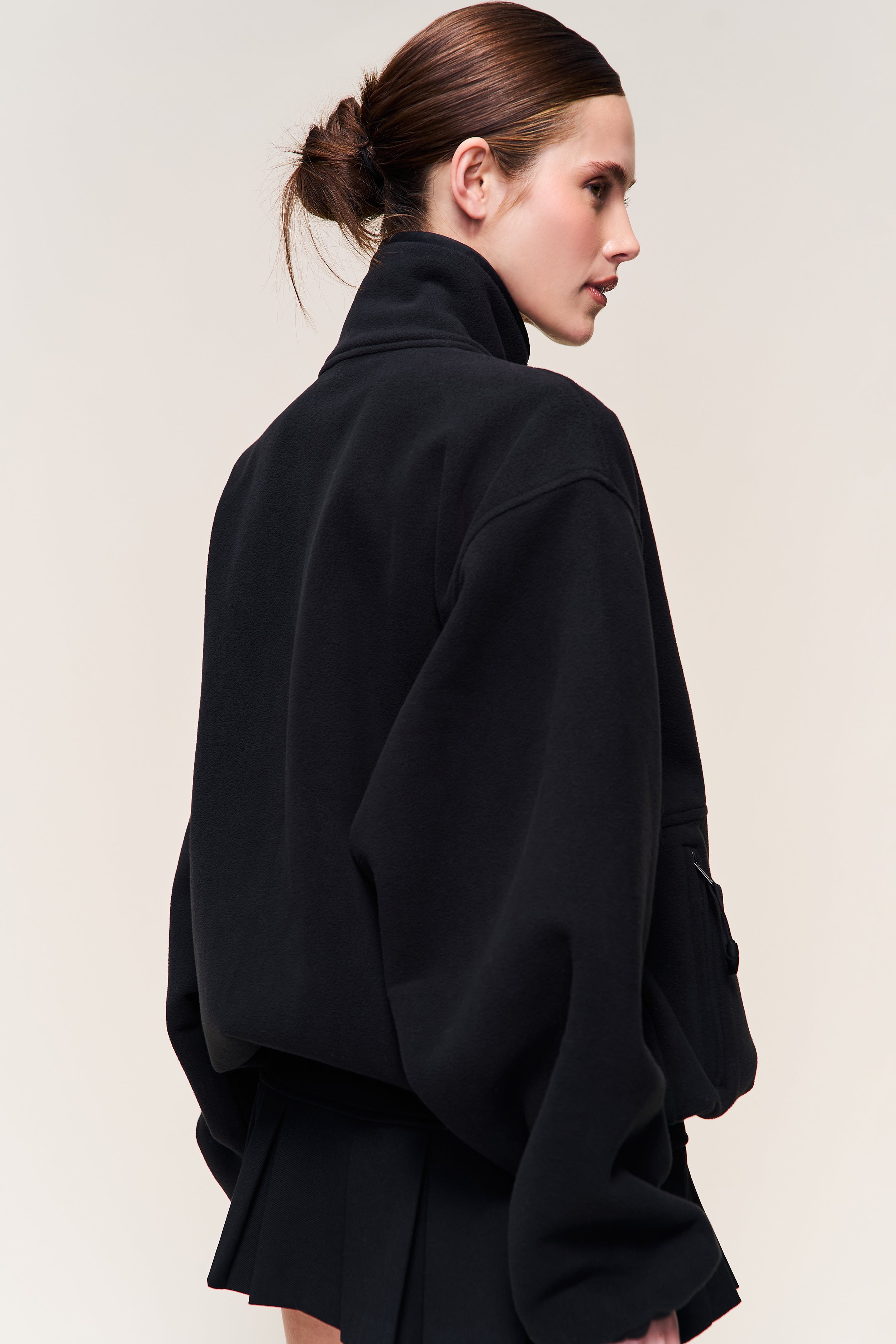 Guizio Fleece Zip Up Jacket