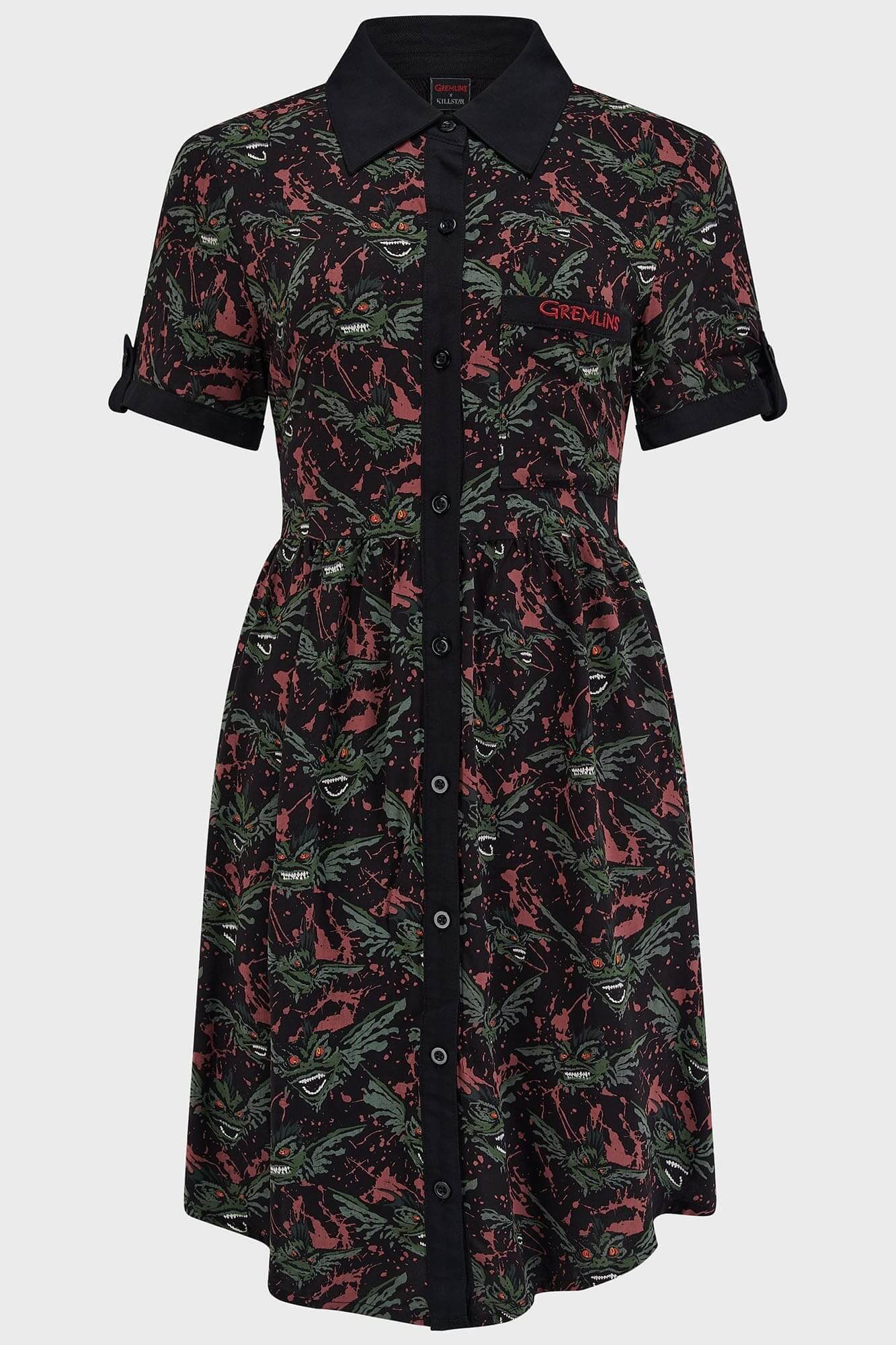The Gremlins Are Coming Shirt Dress