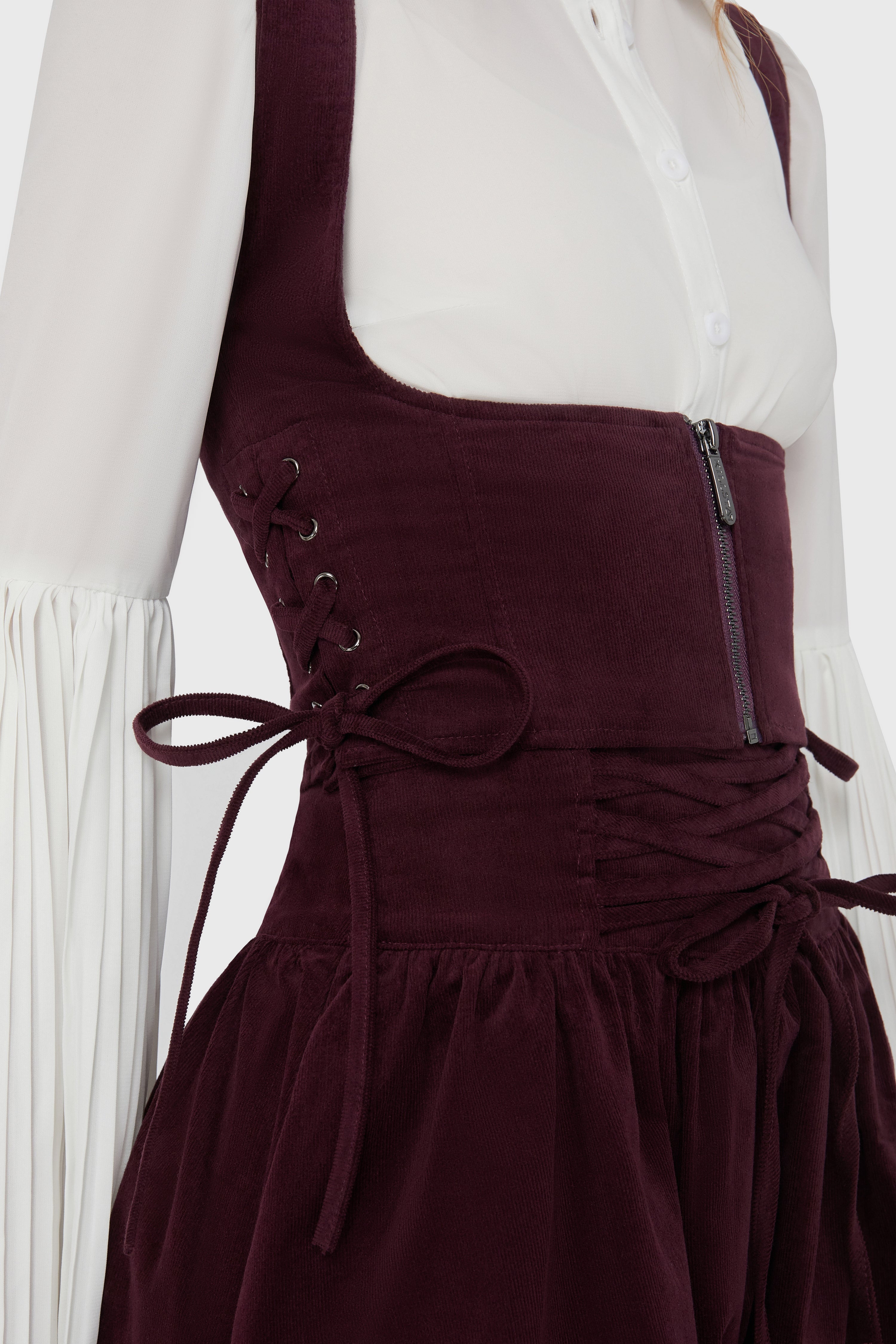 Violet's Ballad Underbust Corset [Mauve]