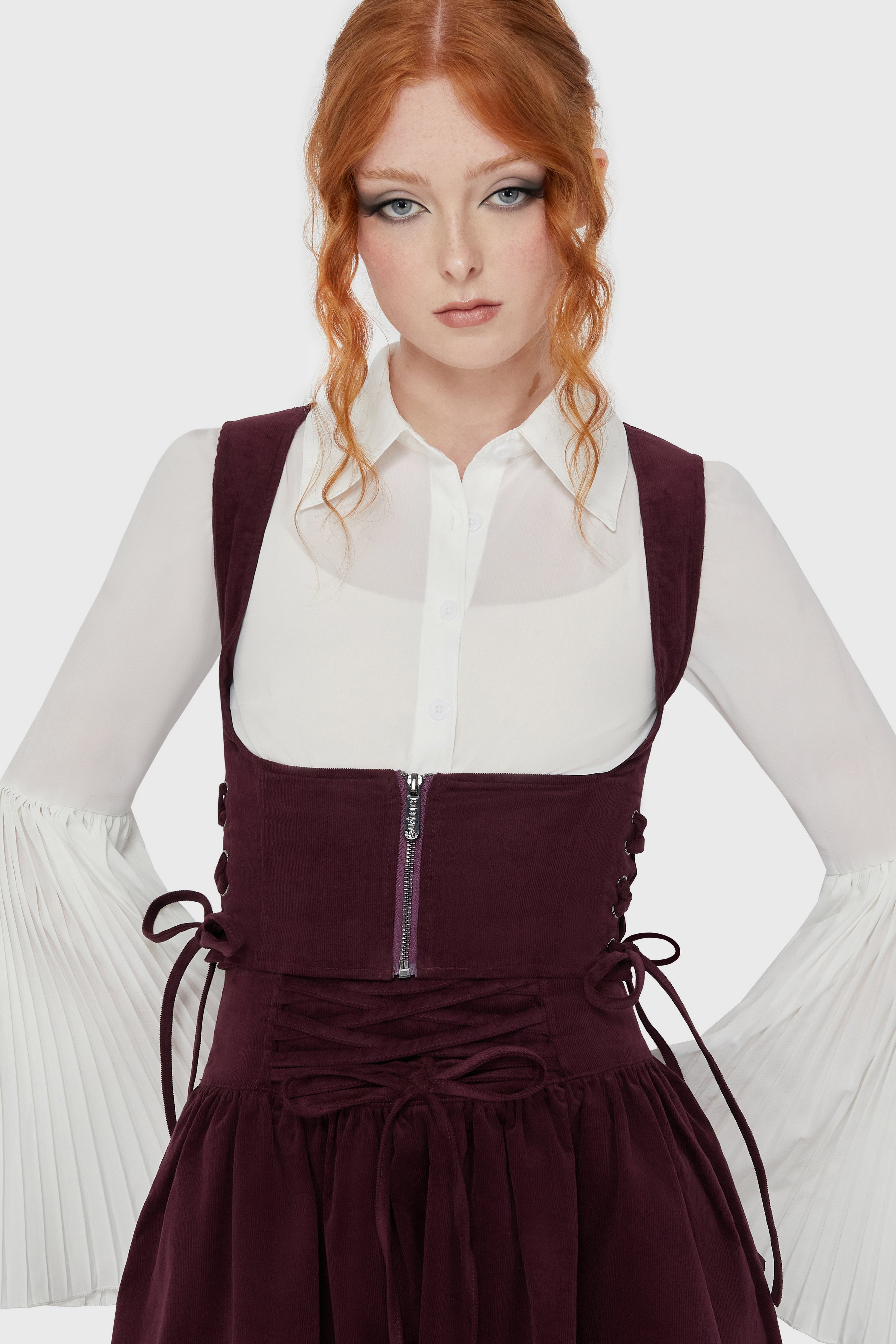Violet's Ballad Underbust Corset [Mauve]