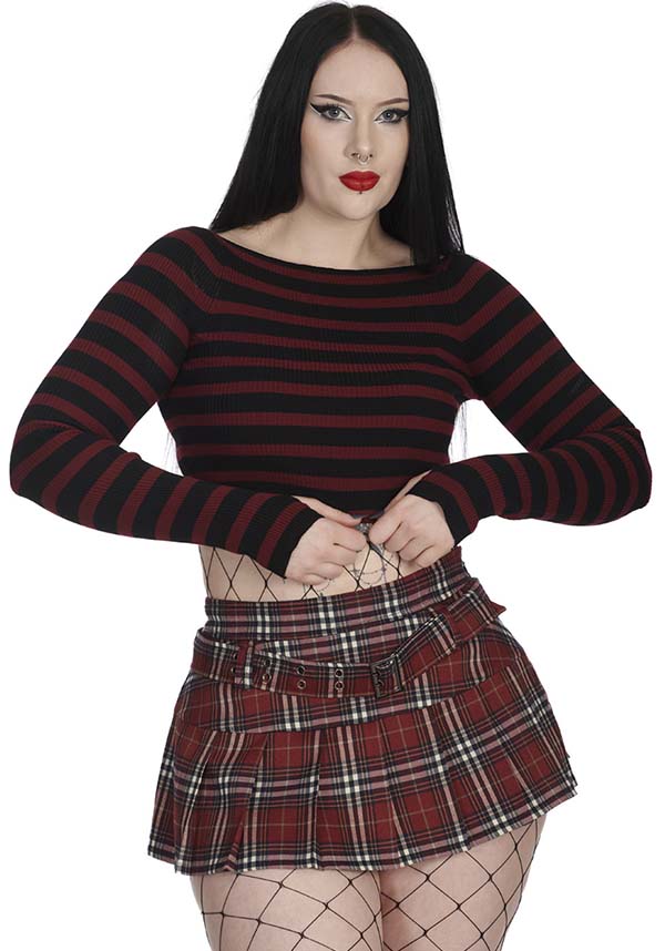 Frances Striped Jumper Shirt