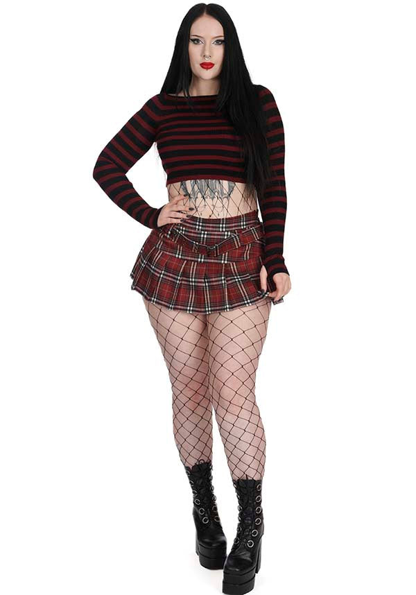 Frances Striped Jumper Shirt