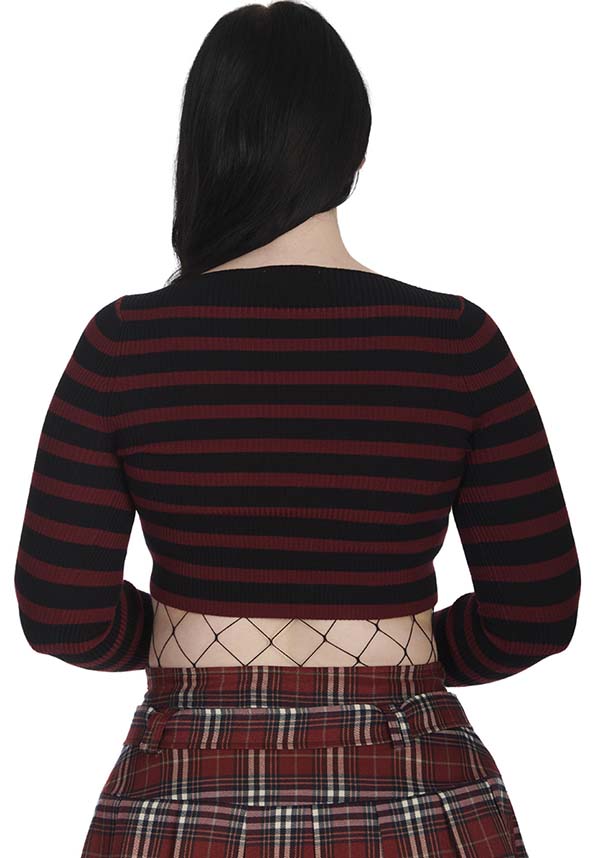 Frances Striped Jumper Shirt