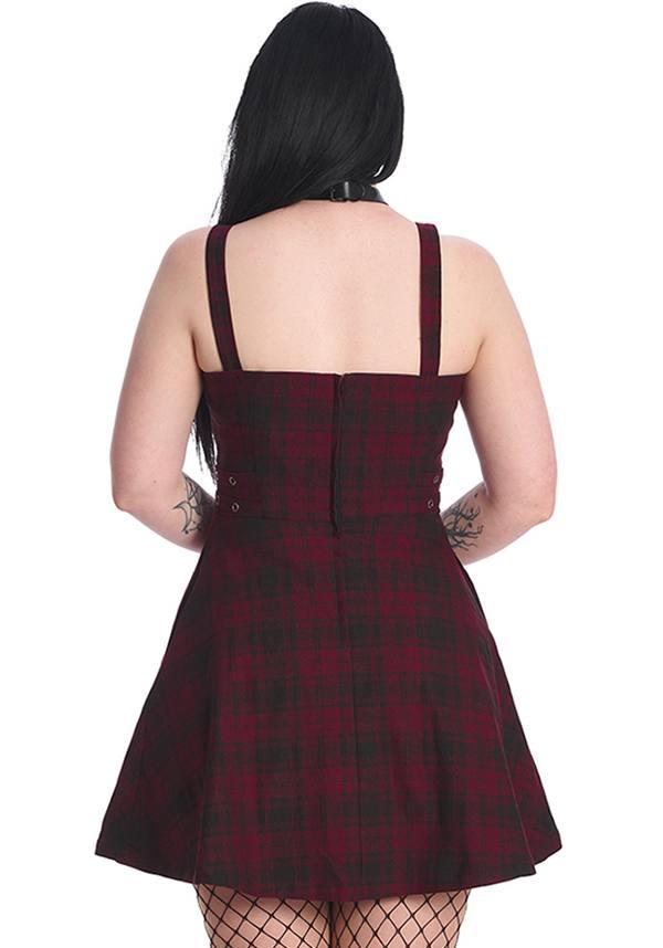 Distressed Chicks [Burgundy] | Mini Dress