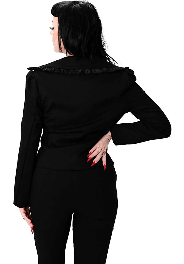 Ophelia Black Blazer Jacket