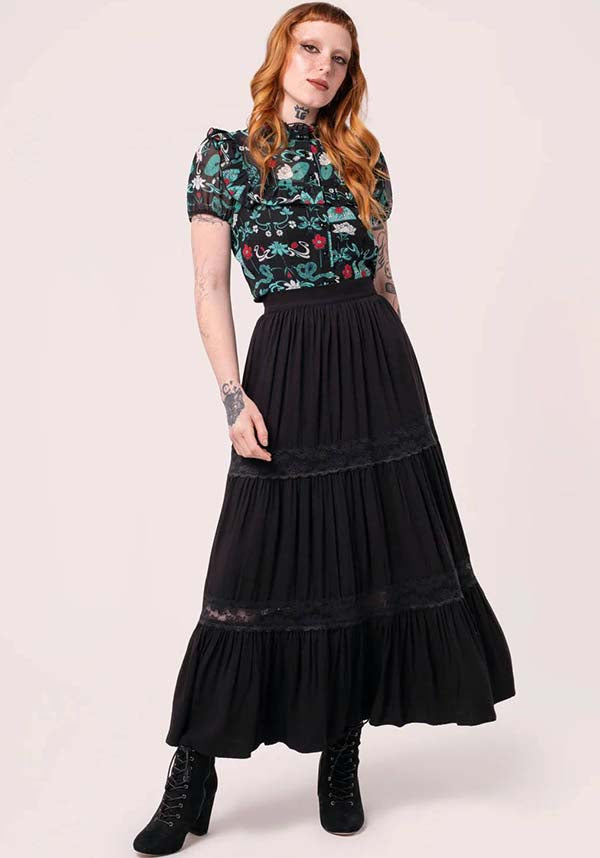 Nocturnal Maxi Skirt