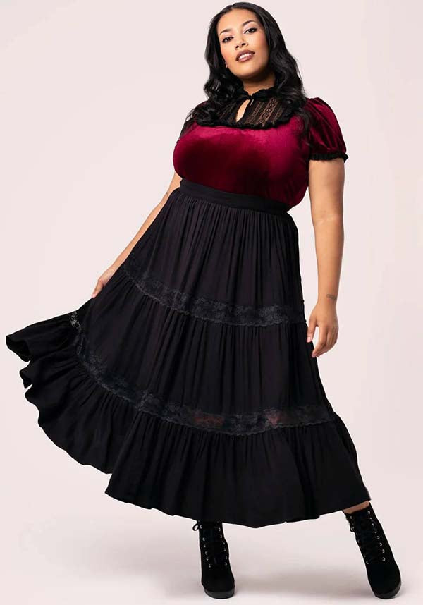 Nocturnal Maxi Skirt